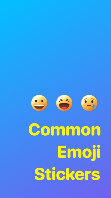 Common Emoji Stickers