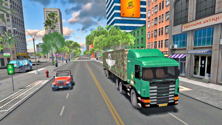 US Cargo Truck Simulator Game