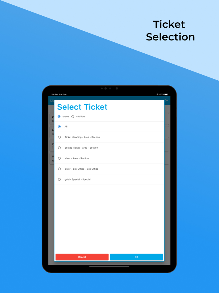 BuyTicket Scanner App