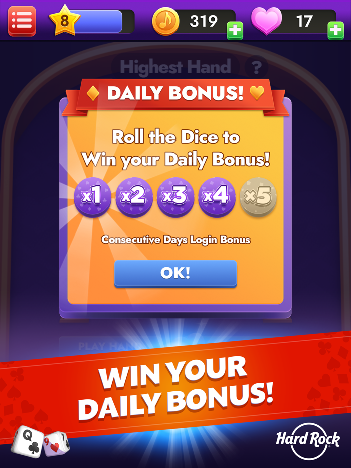 Hard Rock Dice Party