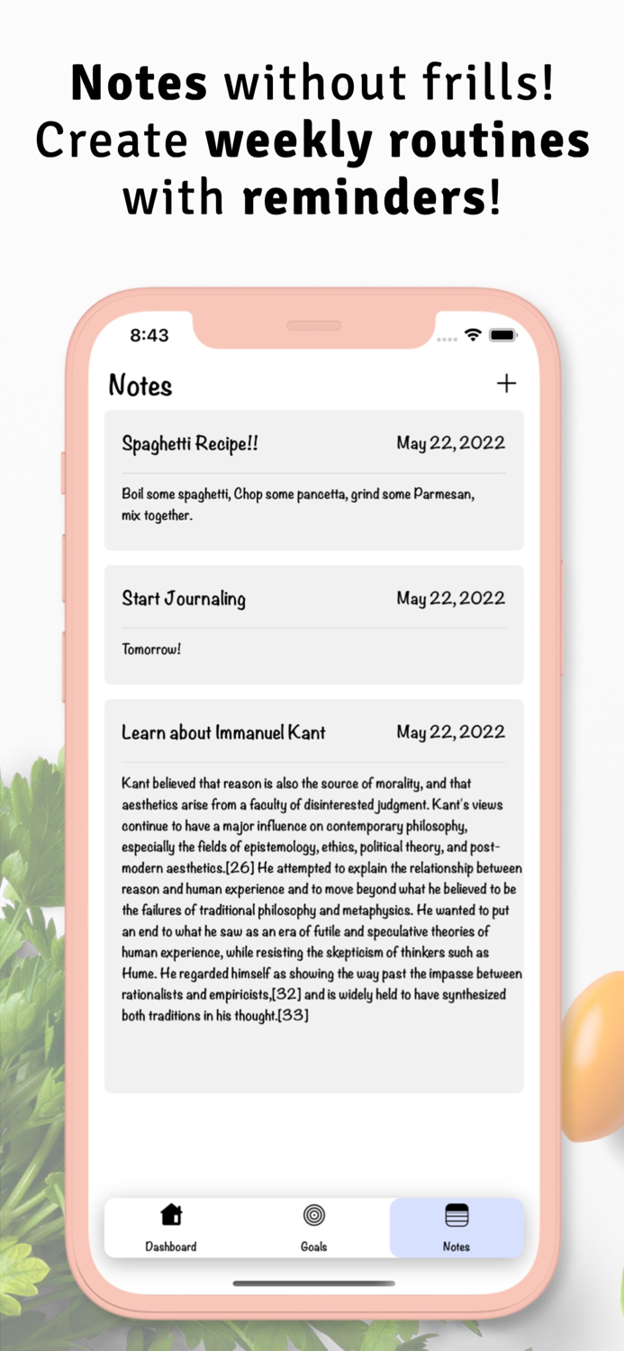 RSLTN Goal  Habit Tracker