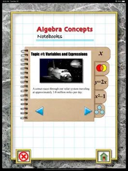 Game screenshot Algebra Concepts for iPad apk