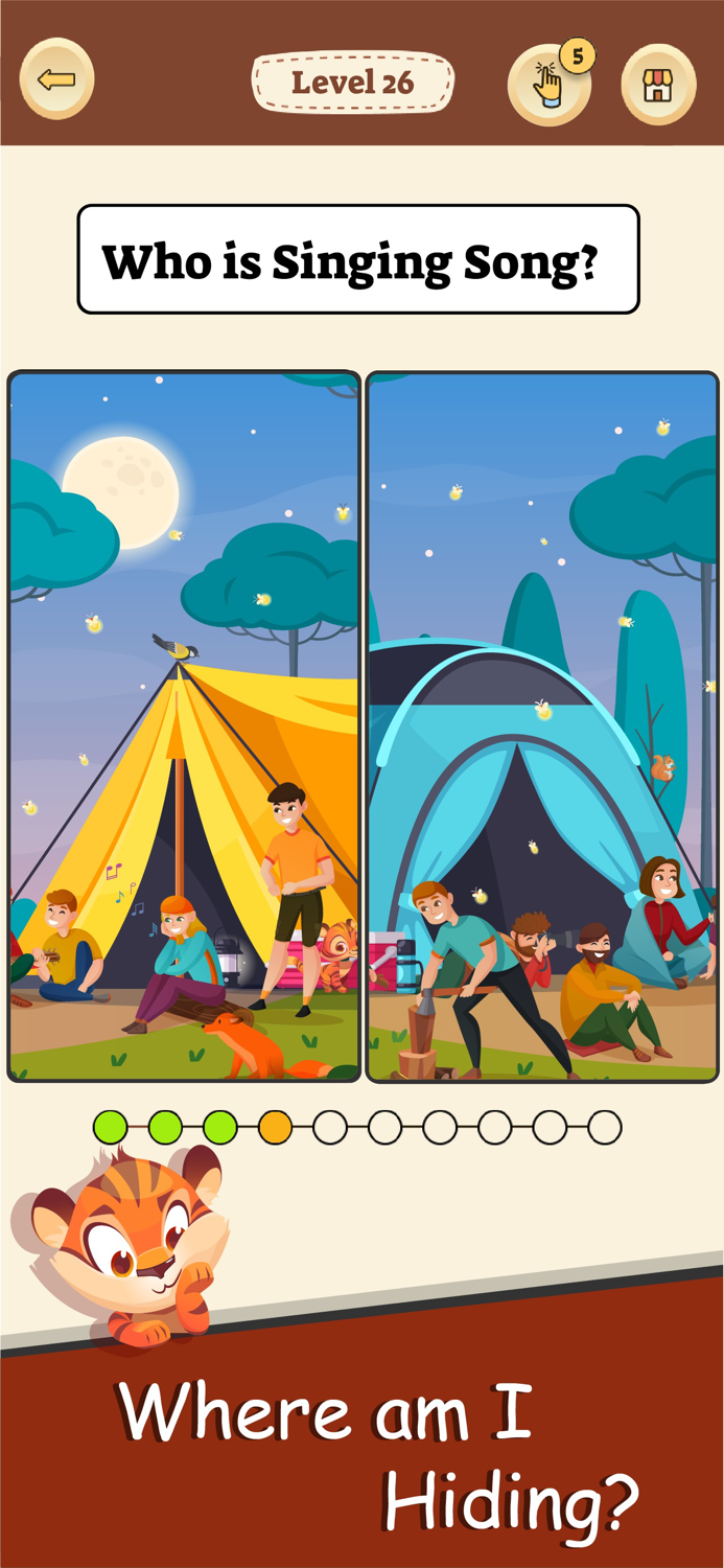 Hidden Tiger Find It