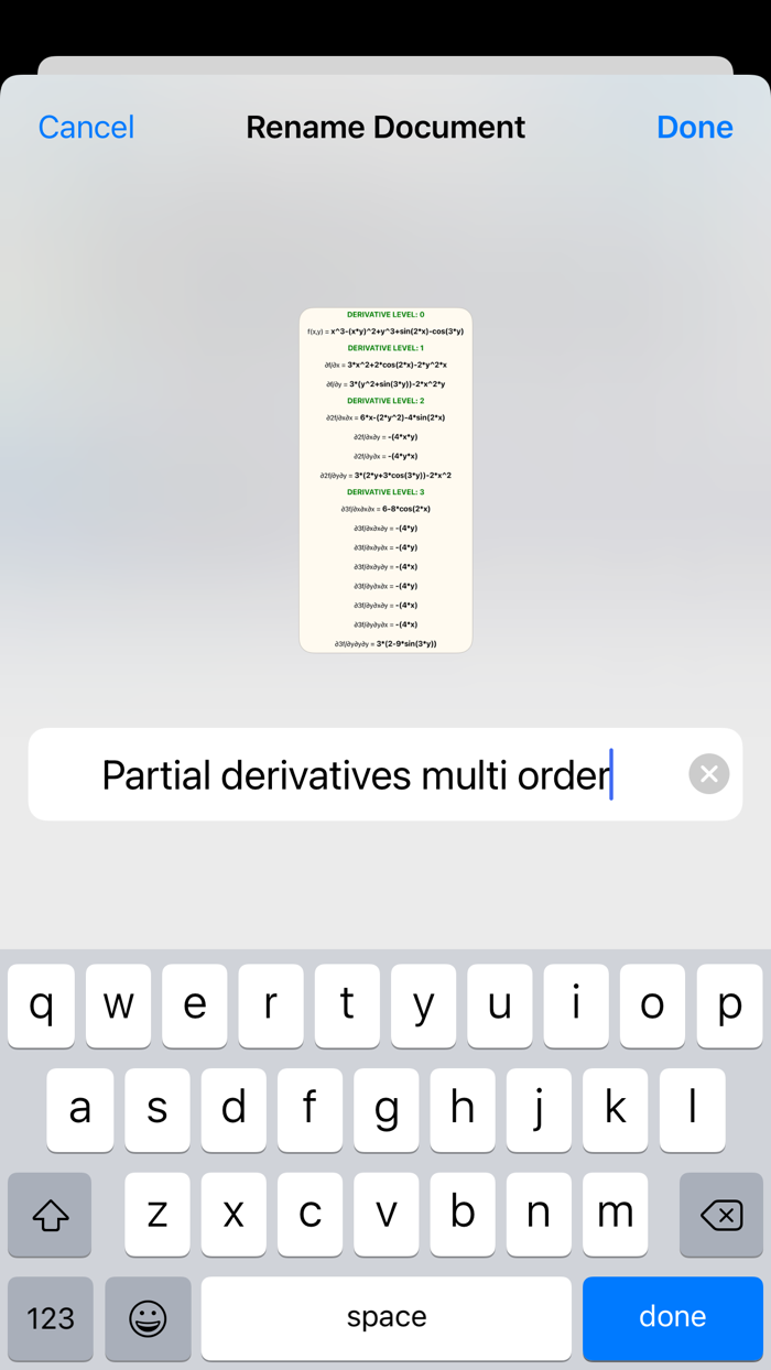 DerivativeMultivariatePro