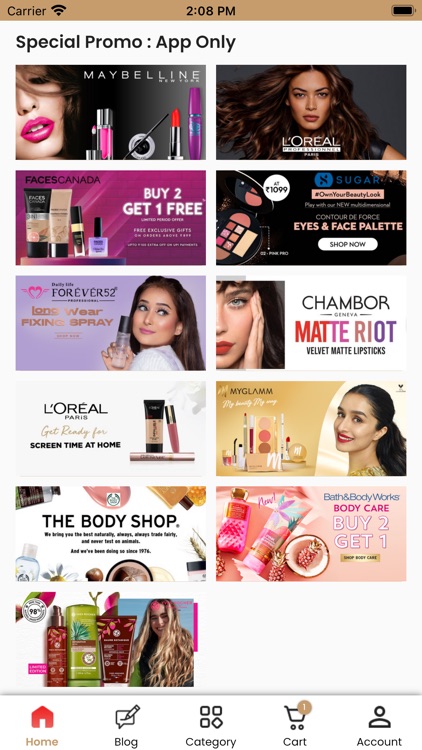 Beauty Basket - Shopping App