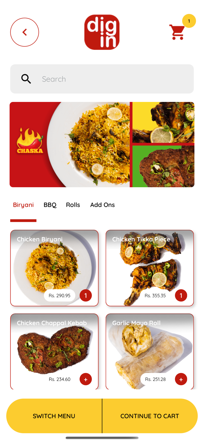 Dig In Food Delivery