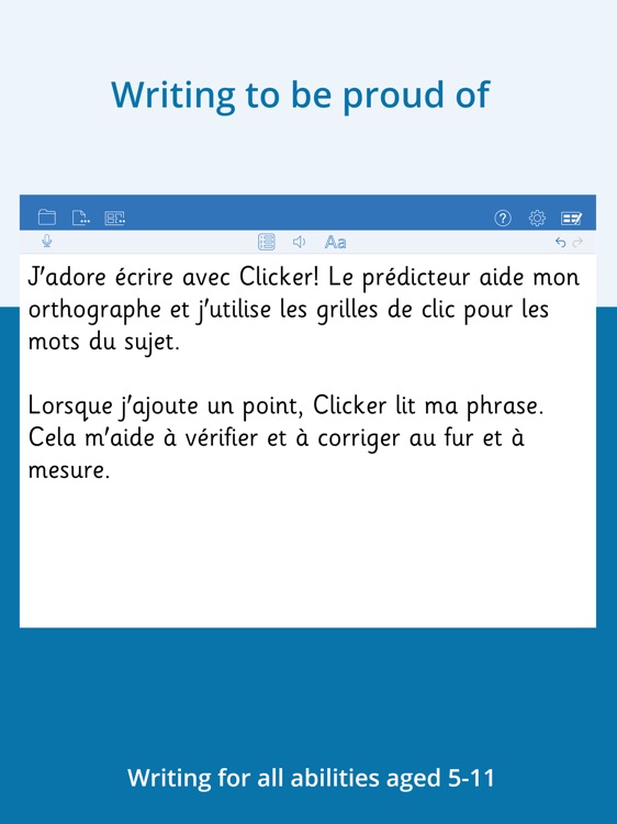 Clicker Writer Français (CA)