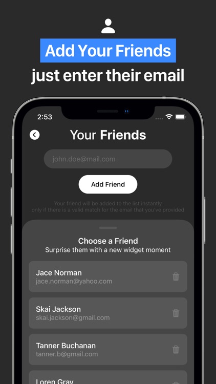 Widget Buddy - LiveIn Friends screenshot-3