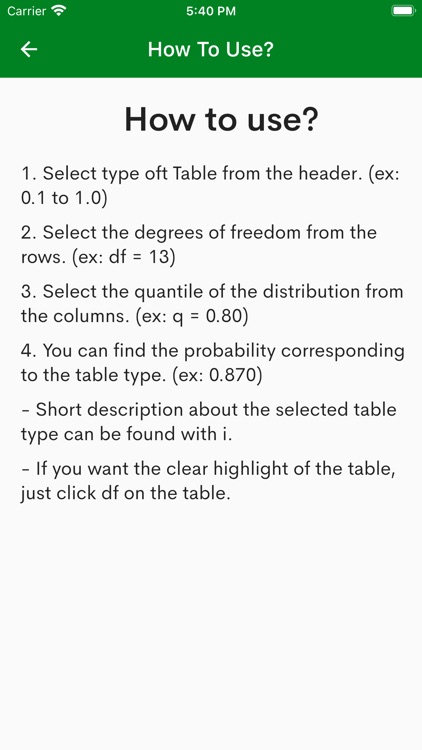 Poisson Distribution Tables screenshot-3