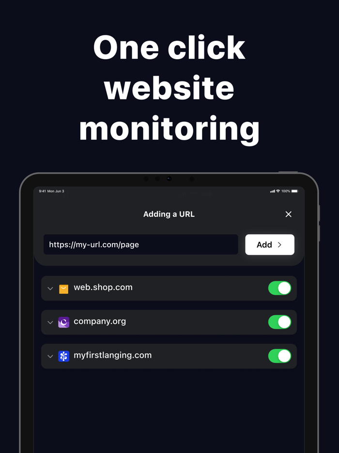 Signaller - Uptime monitoring