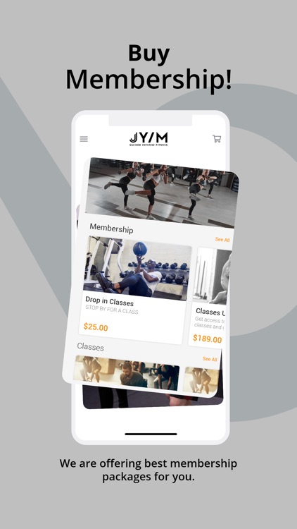 The Jyim Fitness Studio App