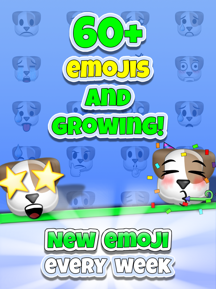 Sticky Moji Dog Stickers