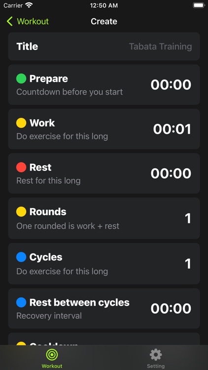 Tabata & HIIT: Workout Timer