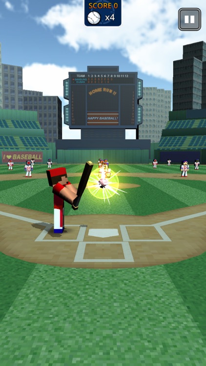 Pixel Homerun 3D screenshot-3