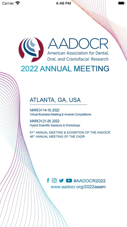 22 AADOCR/CADR Annual Meeting