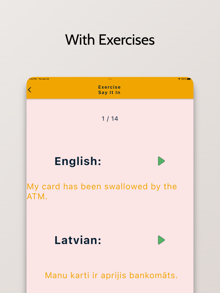 Learn Latvian Phrases  Words