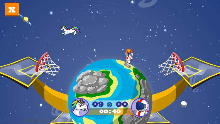 Space Dunk Basketball