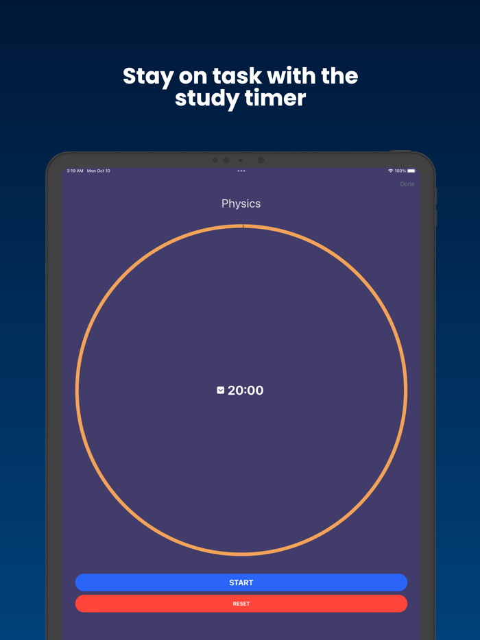 Study Planner Exam Countdown