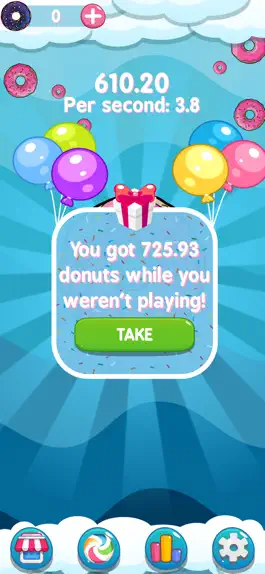 Game screenshot Cute Donut Clicker apk