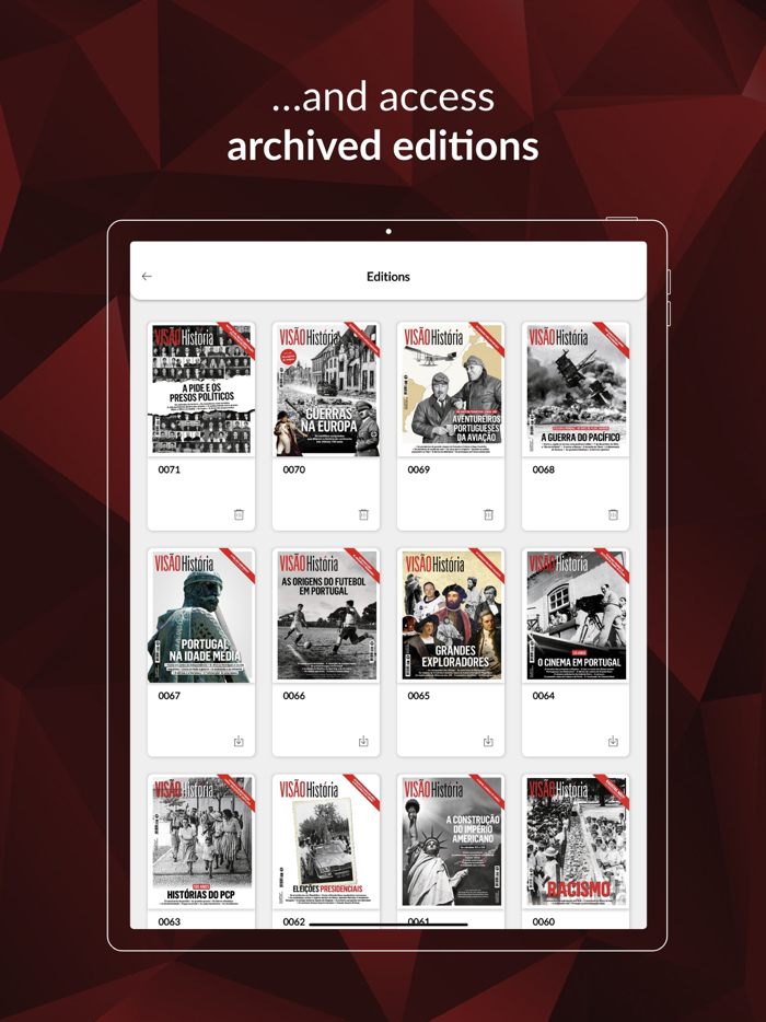 Visão História Digital