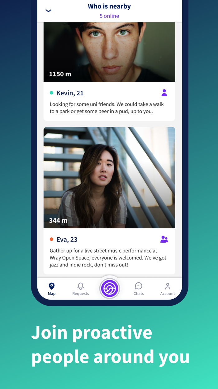 Umity Spontaneous Meetups