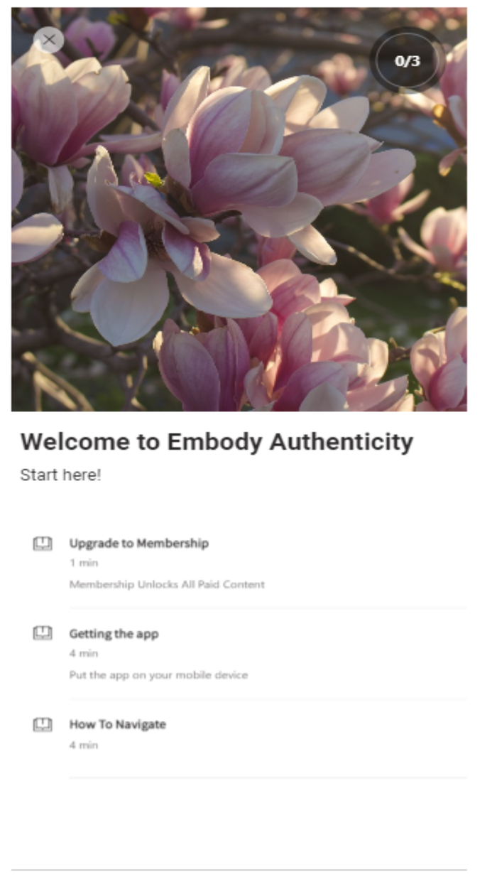 Embody Authenticity