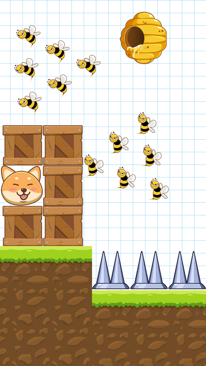 Save the Dog - Draw Rainbow