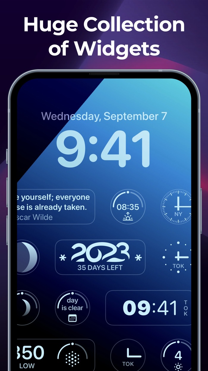Lock Screen Widgets Aesthetic