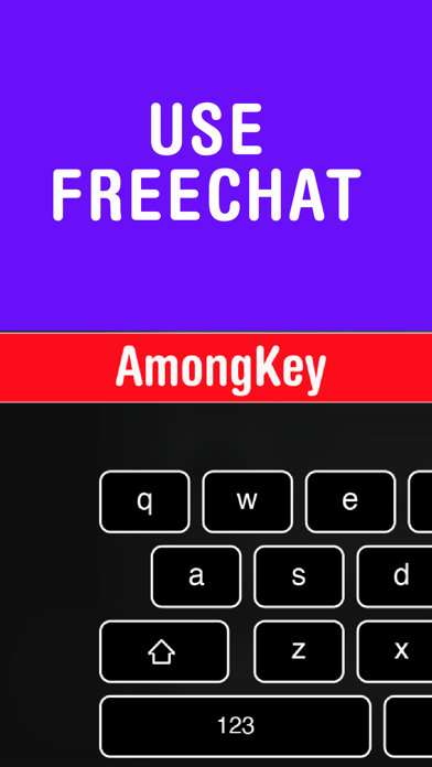 AmongKey Keyboard For Game Screenshots