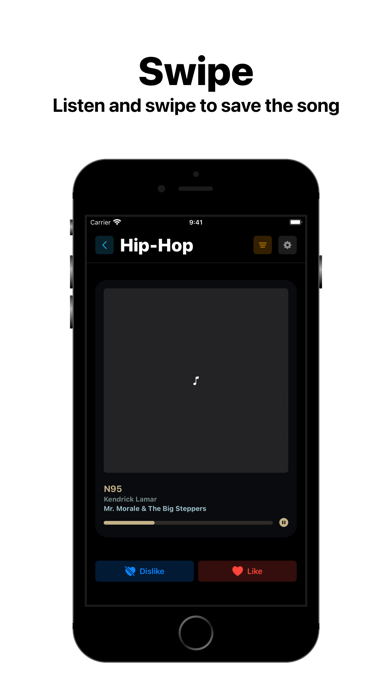SongSwipe: Discover New Music screenshot 3