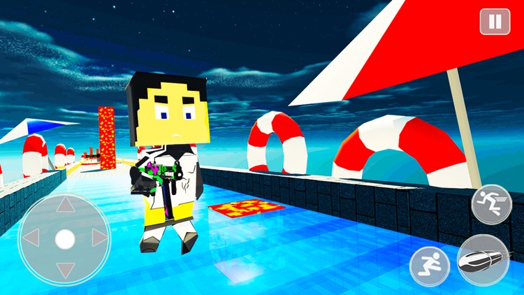 Hero Craft Run Floor is Lava