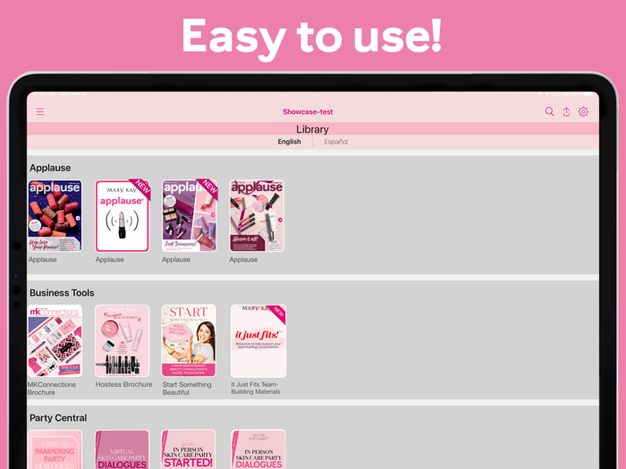 Mary Kay Digital Showcase