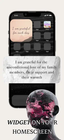 Game screenshot Affirmations & Widget by Ona apk