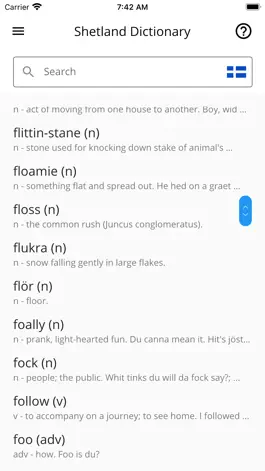 Game screenshot Shetland Dictionary apk