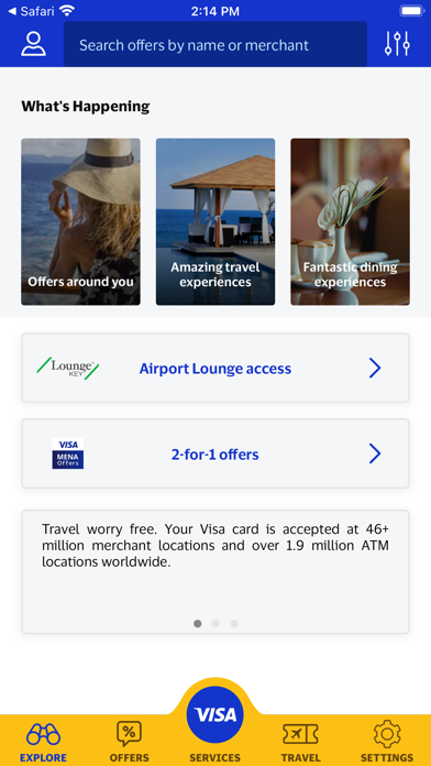 Visa Explore screenshot 2