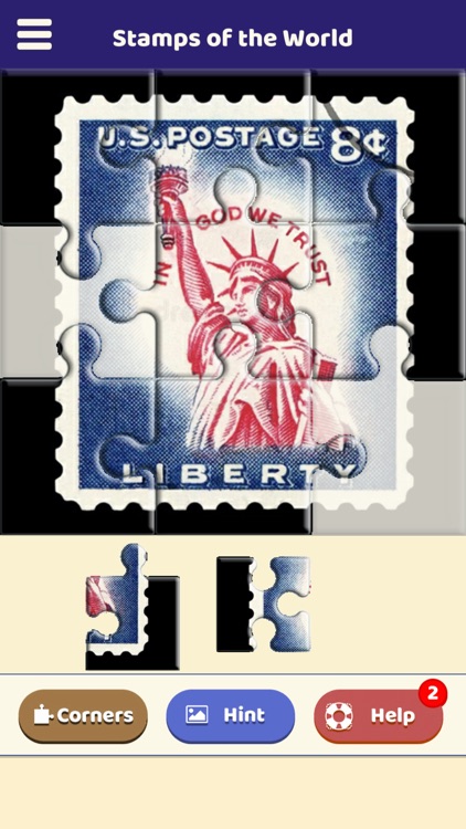 Stamps of the World Puzzle