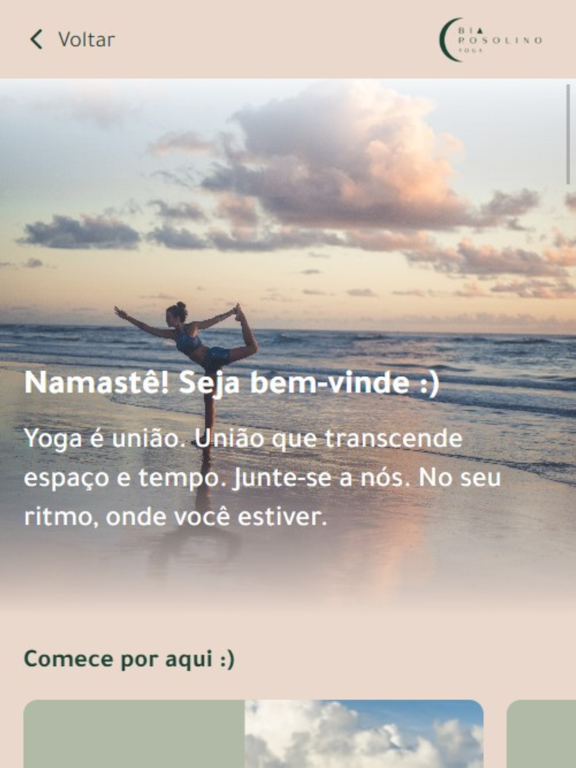 Bia Rosolino Yoga screenshot 2