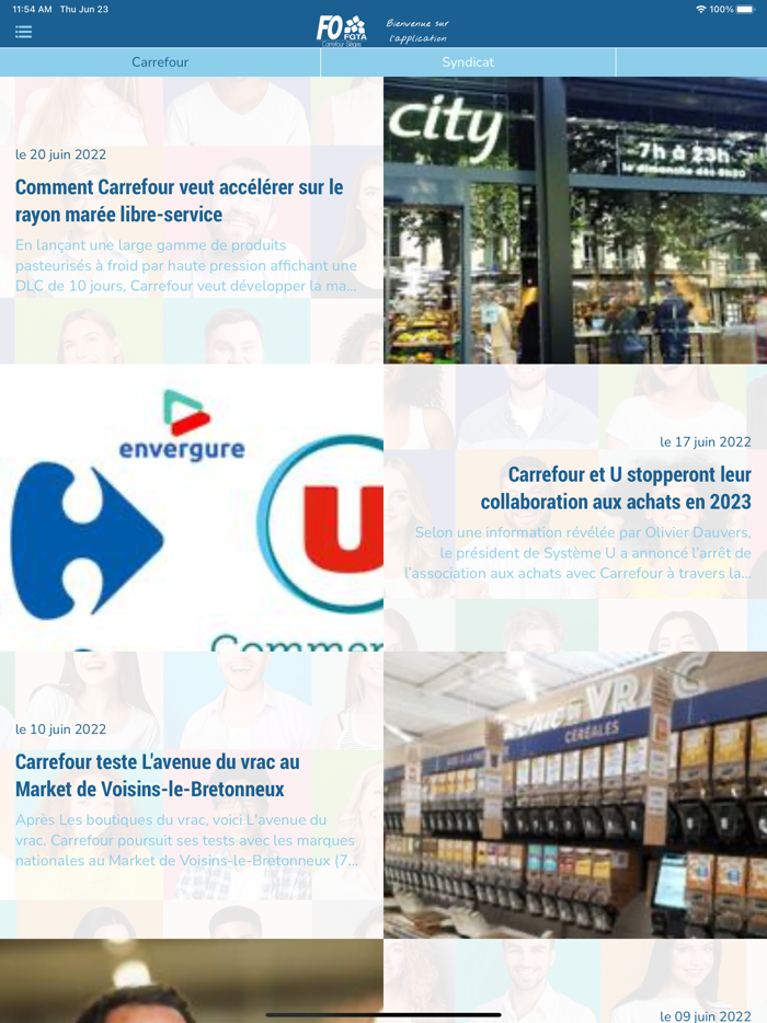 FO Carrefour Sièges