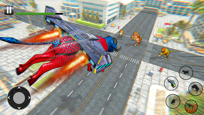 Robot Bull Mech Fighting