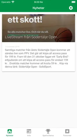 Game screenshot Södertälje Open mod apk