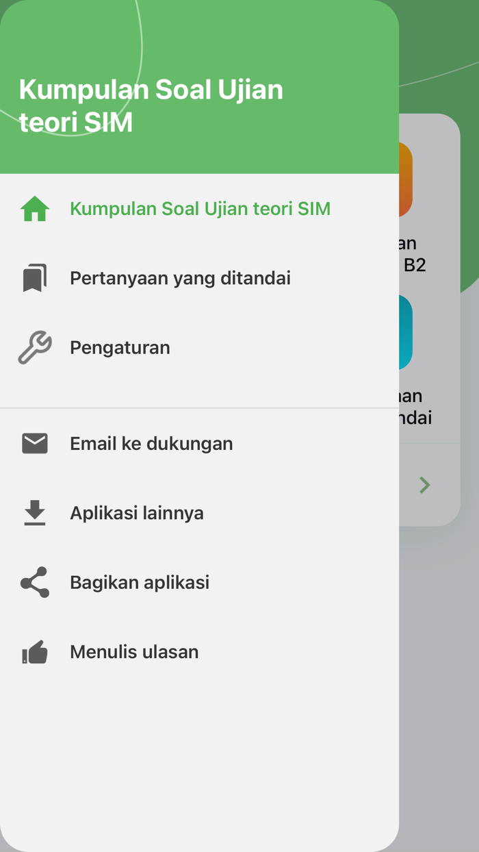 Soal Ujian teori SIM
