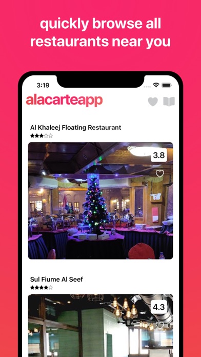 Alacarteapp screenshot 2