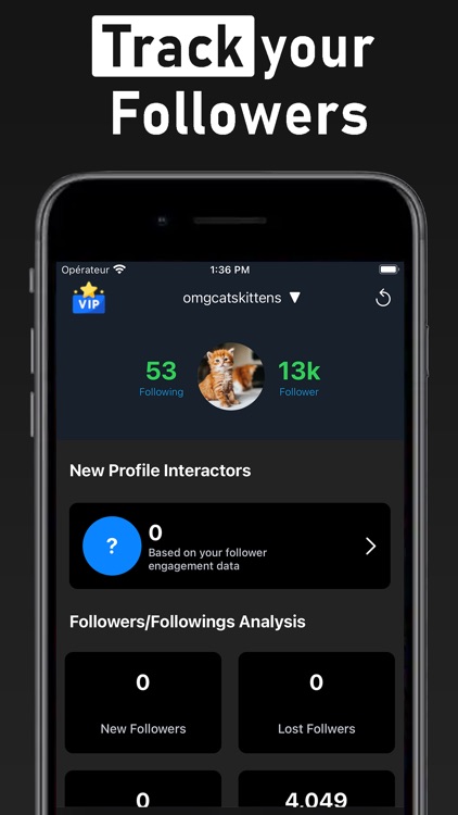 Followers Tracker Insightify screenshot-0