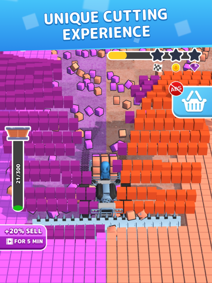 Cube Slicer ASMR Slicing Game