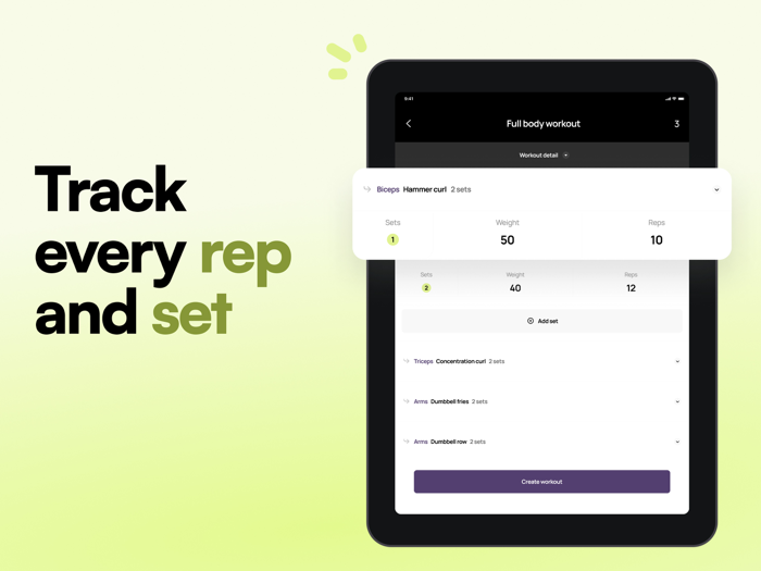Workout Tracker Gym Log Book