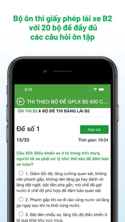 Ôn Thi GPLX Ô Tô - Xe Máy screenshot-4