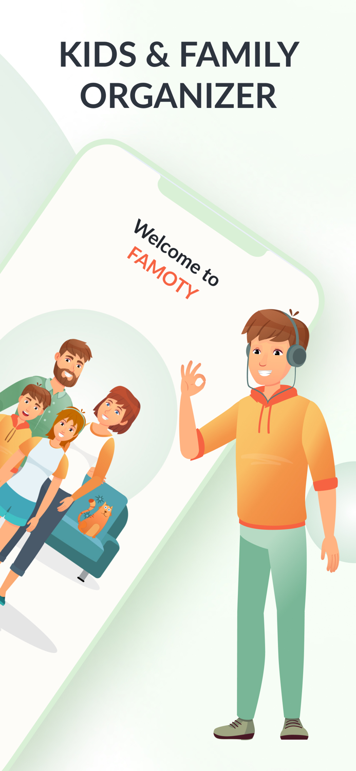 Famoty family routine planner