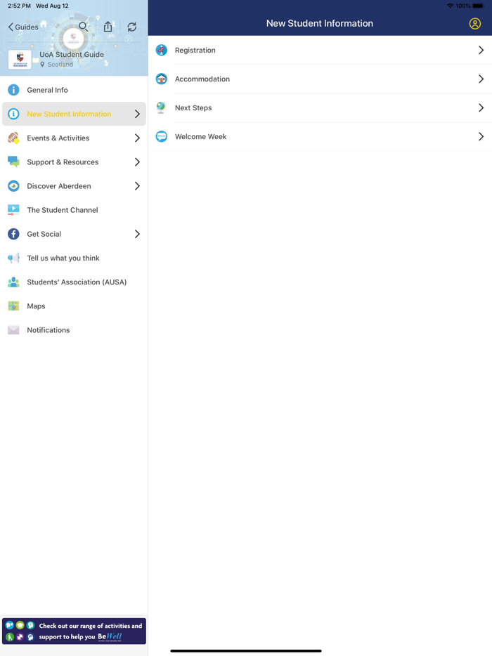 University of Aberdeen Guide