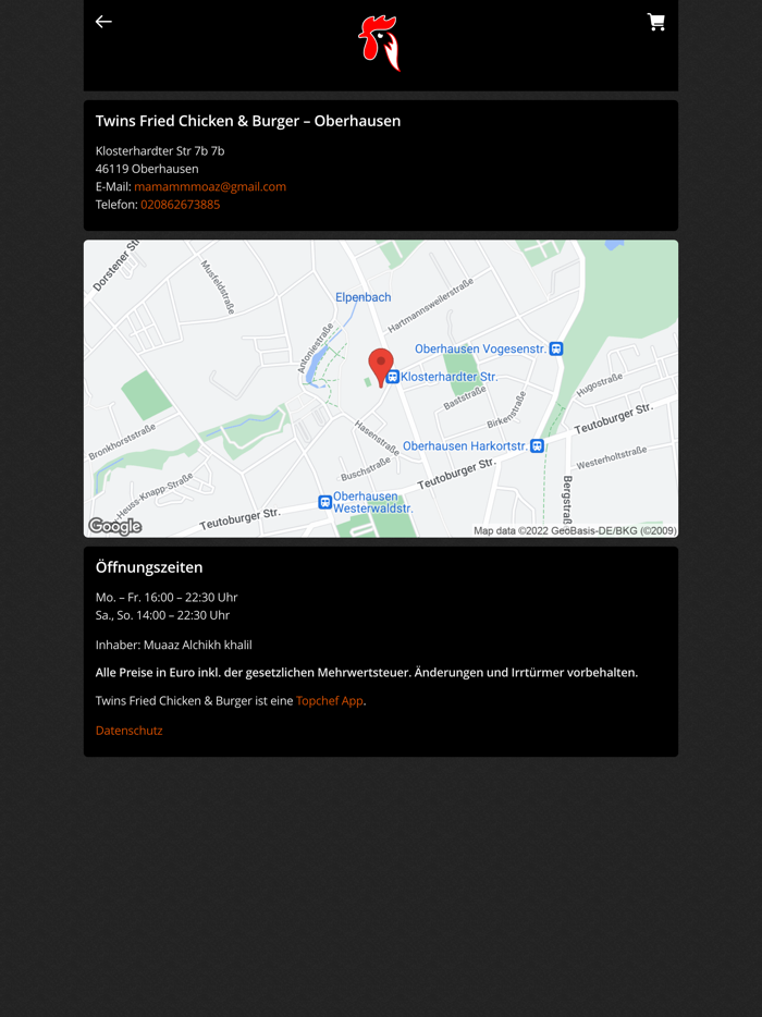 Twins Fried Chicken Oberhausen