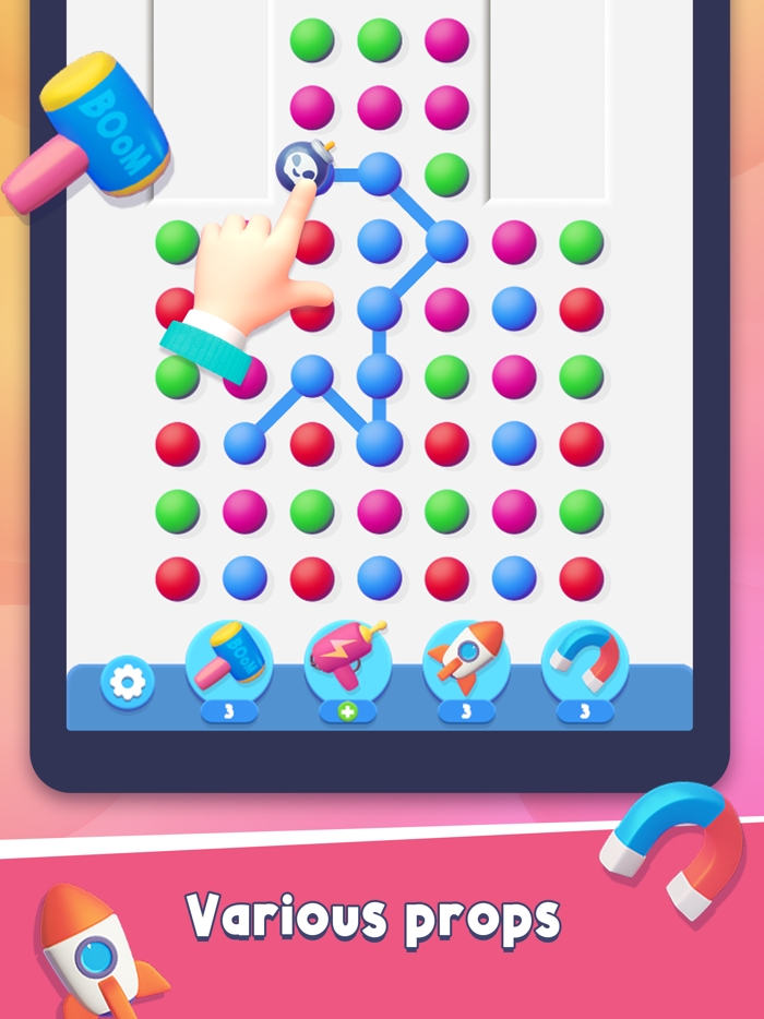 Dots Link - Match  Crush